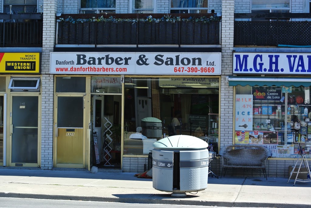 Danforth Barber and Salon | 1319 Danforth Avenue, Toronto, ON M4J 1M8, Canada | Phone: (647) 390-9669