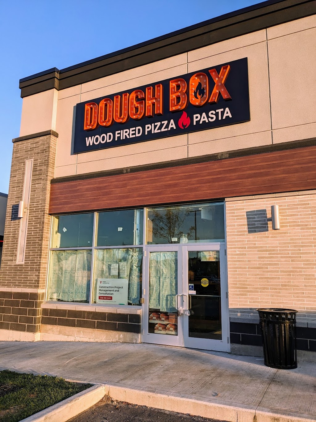 DoughBox Wood Fired Pizza & Pasta - London | 1820 Adelaide St N Unit 3D, London, ON N5X 4B7, Canada | Phone: (519) 645-0005