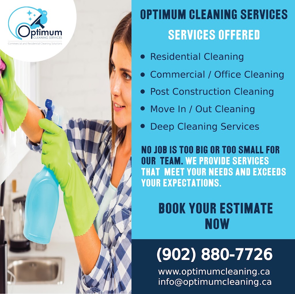 Optimum Cleaning Services | 196 James St, Timberlea, NS B3T 2C7, Canada | Phone: (902) 880-7726