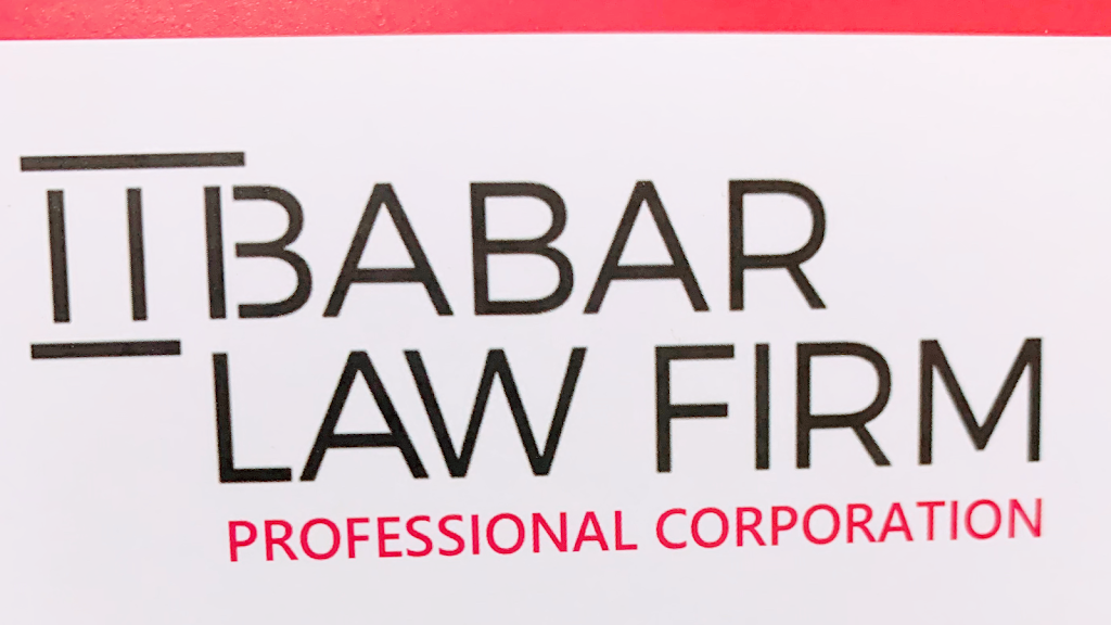 Babar Law Firm Professional Corporation | 808 Challinor Terrace, Milton, ON L9T 7V6, Canada | Phone: (416) 357-5757