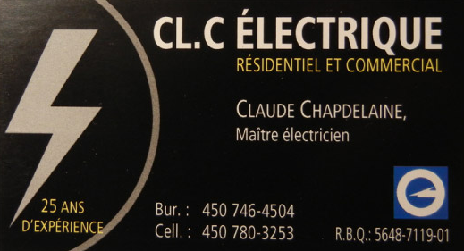 CL.C Électrique Inc | 3266 Rue Lafayette, Sorel-Tracy, QC J3R 5L8, Canada | Phone: (450) 780-3253