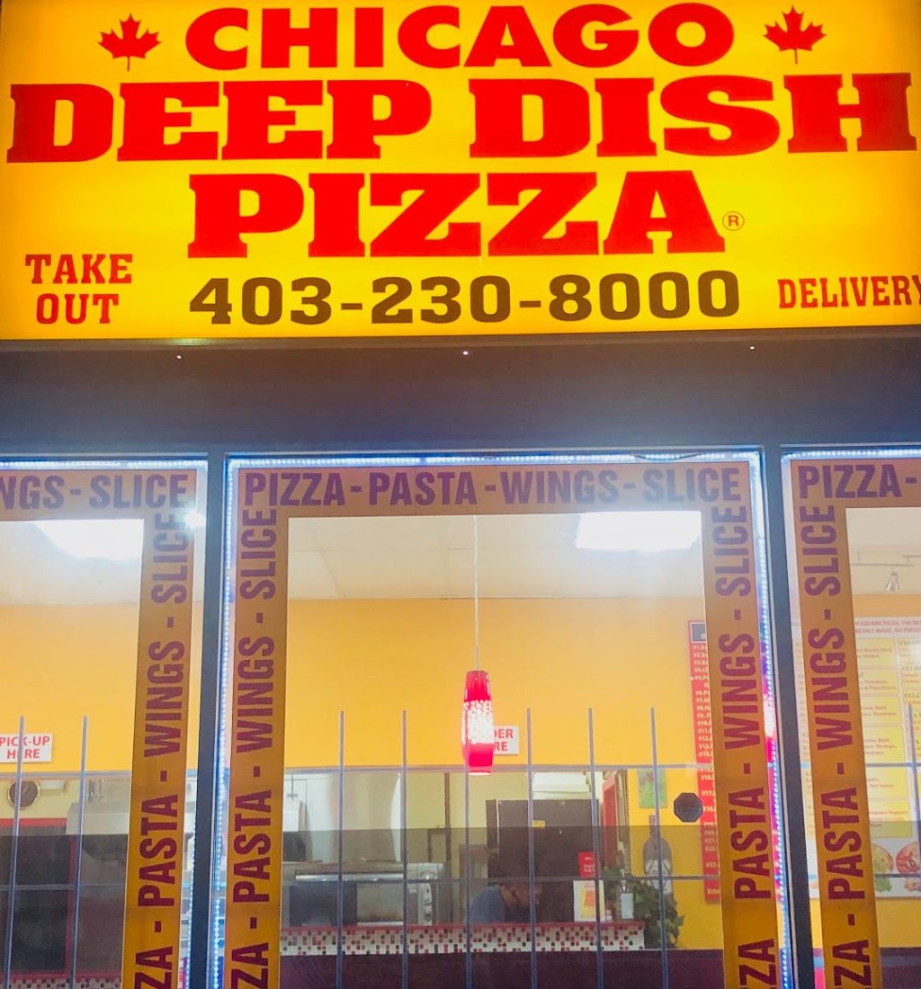 Chicago Deep Dish Pizza | A 3930 32 Street North East, Calgary, AB T1Y 7L9, Canada | Phone: (403) 230-8000