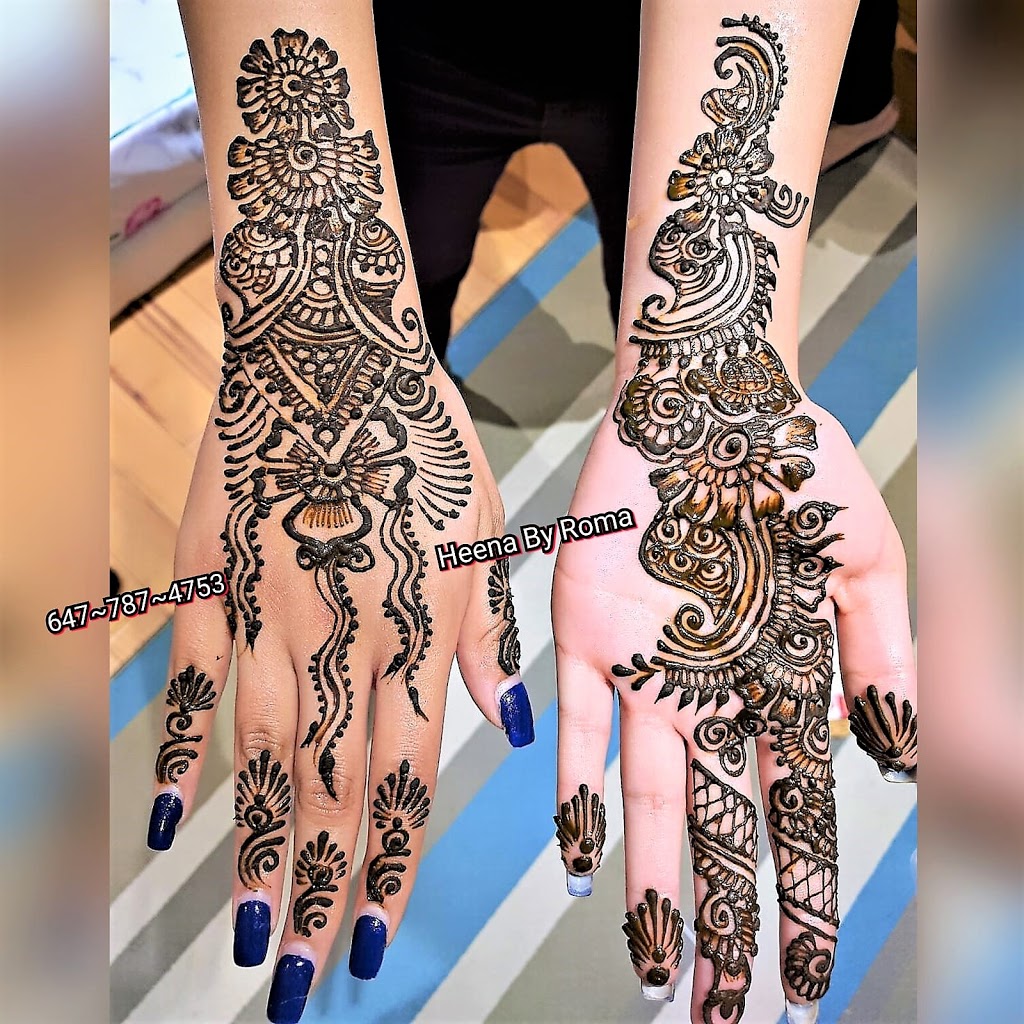 Henna Mehndi Artist-Art Service -Henna Art By Roma | Raybeck Ct, Brampton, ON L6Y 0K1, Canada | Phone: (647) 787-4753