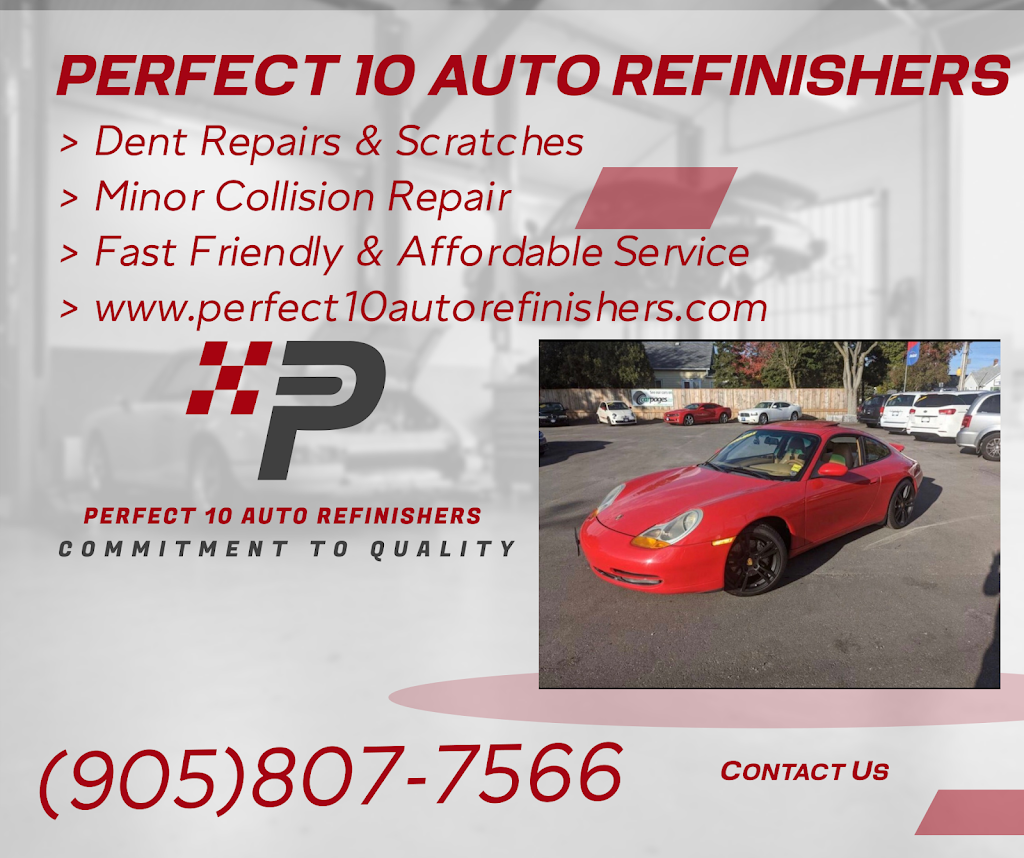 Perfect 10 Auto Refinishers | 7115 McNiven Rd, Campbellville, ON L0P 1B0, Canada | Phone: (905) 807-7566