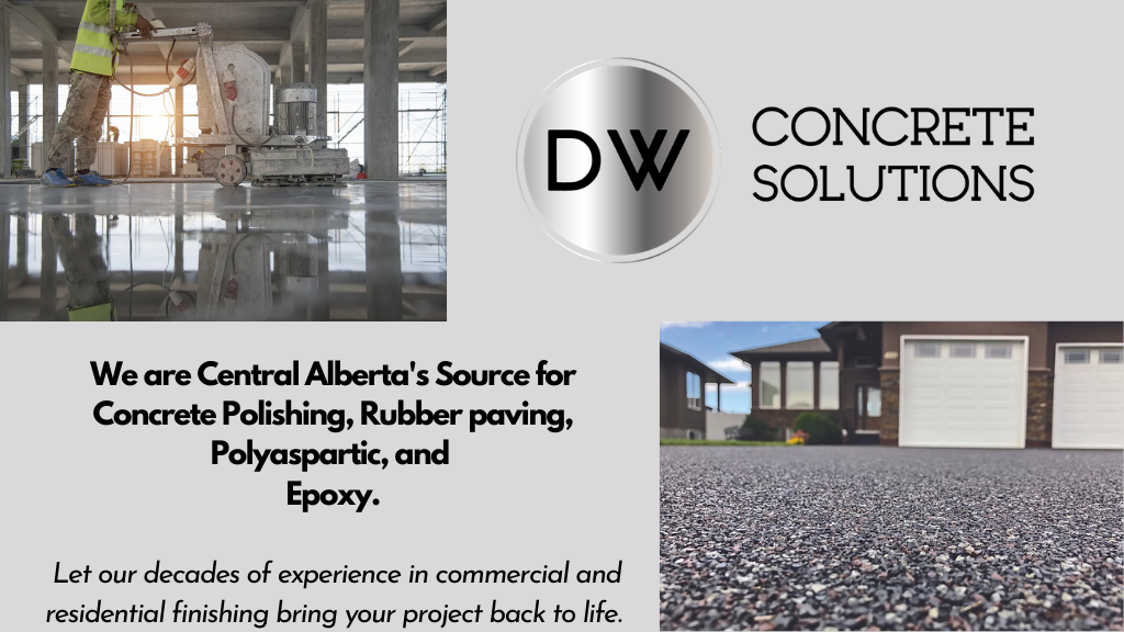 Diamond Works Concrete Solutions & Rubber Paving | 5 Portway Cl, Blackfalds, AB T4M 0G8, Canada | Phone: (587) 877-7190