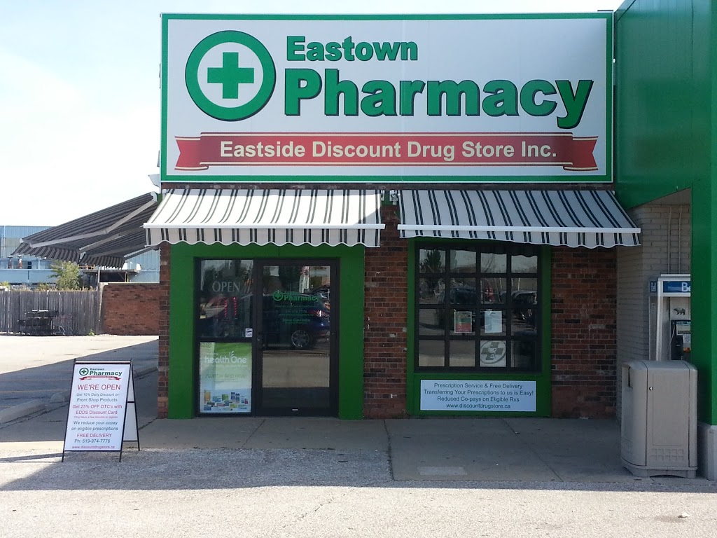Eastown Pharmacy | 2Z3, 2050 Lauzon Rd, Windsor, ON N8R 1A2, Canada | Phone: (519) 974-7776