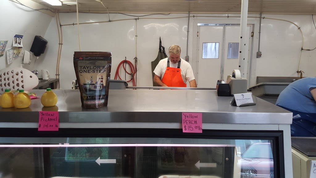 Martins Fish Market | 8 Bridge St, Port Burwell, ON N0J 1T0, Canada | Phone: (519) 874-4877