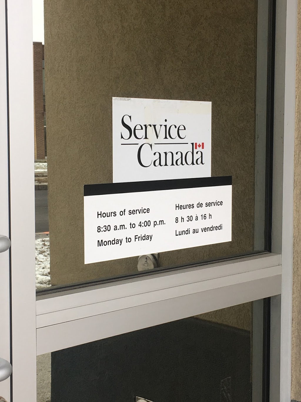 Service Canada Centre | 1450 Taylor Ave, Winnipeg, MB R3N 1Y6, Canada | Phone: (800) 622-6232