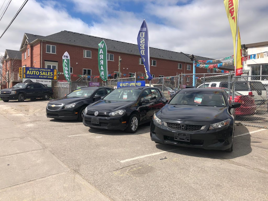 Quality Approved Auto Sales | 4206 Kingston Rd, Scarborough, ON M1E 2M6, Canada | Phone: (416) 707-8989