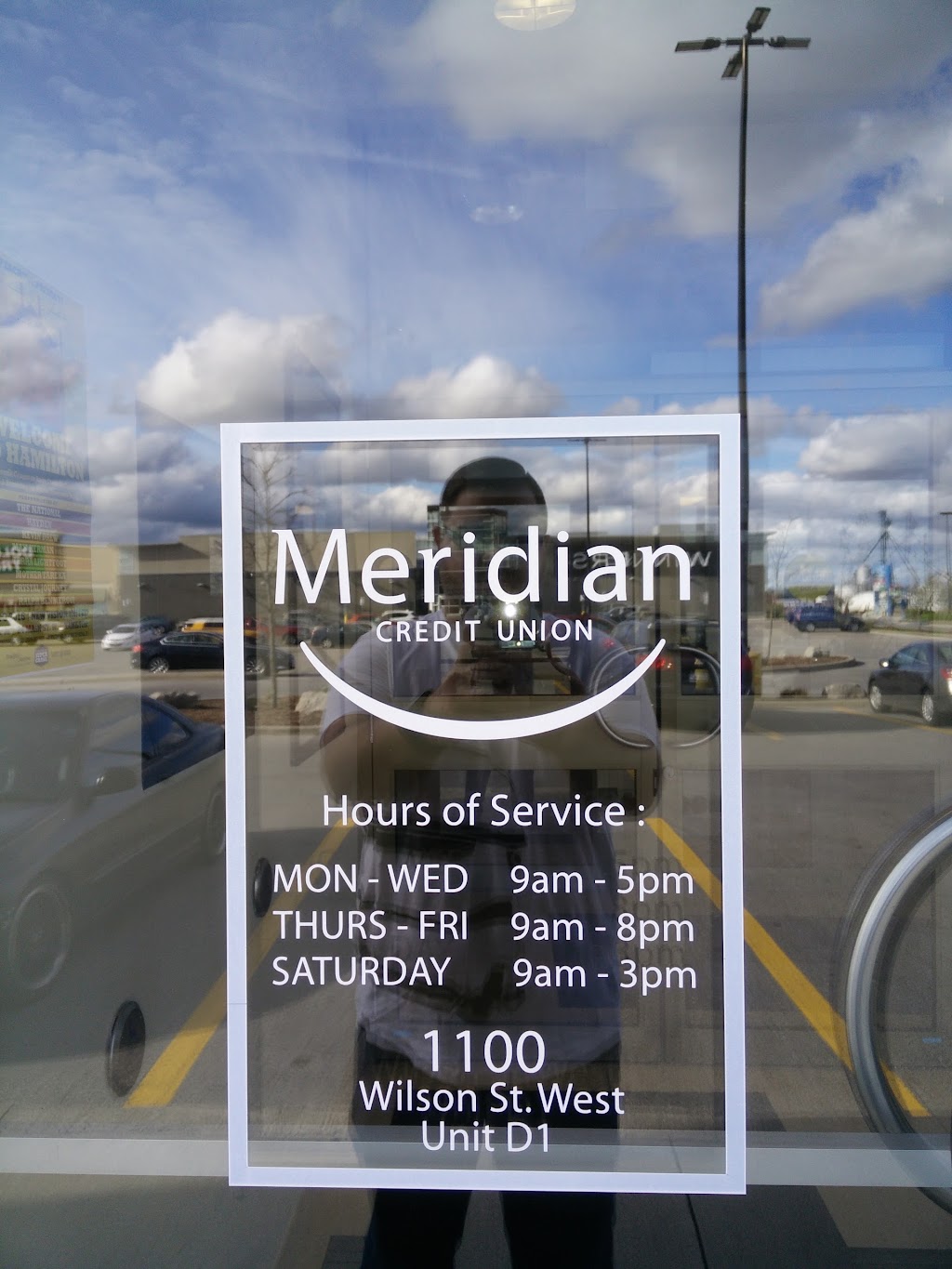 Meridian Credit Union | 1100 Wilson St W Unit D1, Ancaster, ON L9G 3K9, Canada | Phone: (905) 304-6838