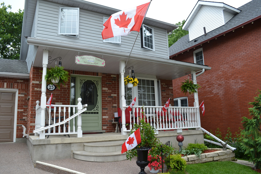 Harrington House Bed and Breakfast | 25 Water St, Stratford, ON N5A 4B8, Canada | Phone: (888) 273-1898