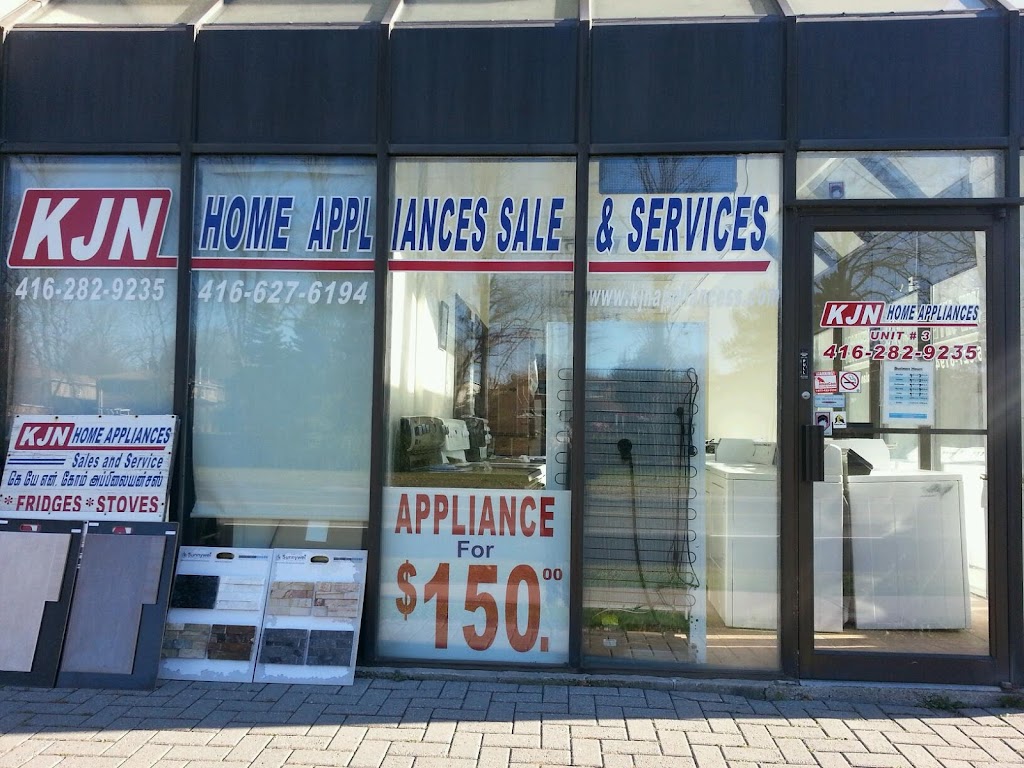 K J N Home Appliances Inc | 1345 Morningside Ave #3, Scarborough, ON M1B 5K3, Canada | Phone: (416) 282-9235
