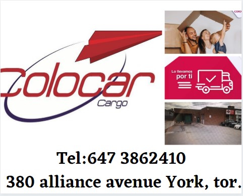 colocar cargo | 380 Alliance Ave suite 601, York, ON M6N 2H8, Canada | Phone: (647) 386-2410