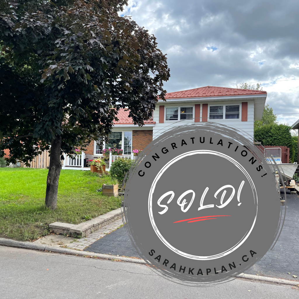 Sarah Kaplan REALTOR® - Royal LePage Team Realty Ottawa | 12B-6081 Hazeldean Road Jackson Trails Centre, Stittsville, ON K2S 1B9, Canada | Phone: (613) 240-6982