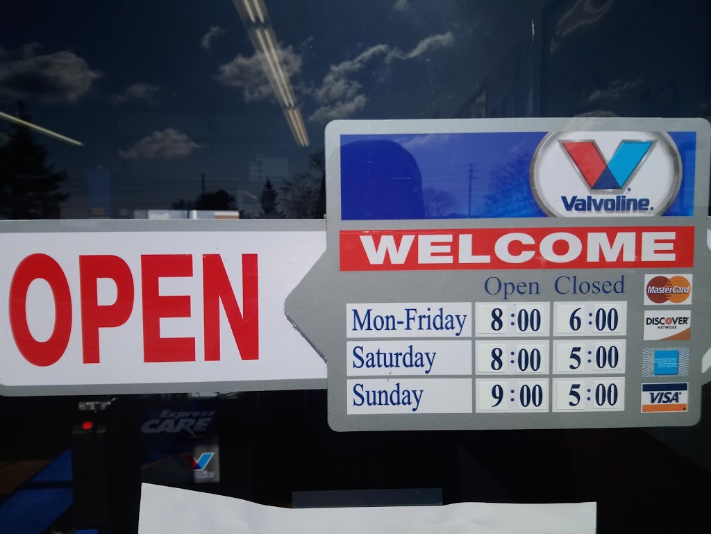 Valvoline Express Care | 655 Queensway E, Mississauga, ON L5A 3X6, Canada | Phone: (905) 949-9357