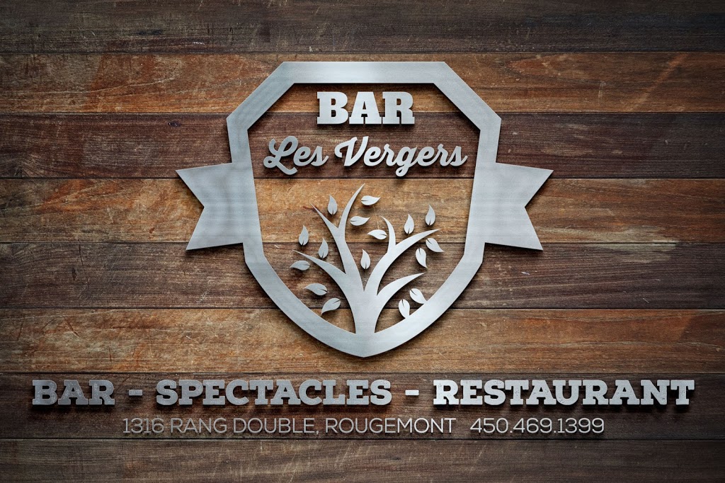 Bar Les Vergers | 1316 Rang Double, Rougemont, QC J0L 1M0, Canada | Phone: (450) 469-1399