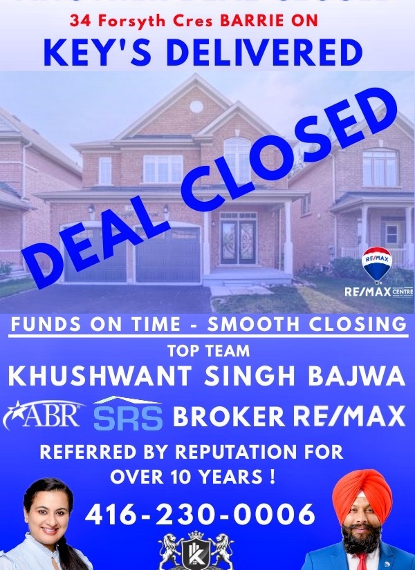 RE/MAX Top Team Khushwant Singh Bajwa Broker | 110 Burnhamthorpe Rd E, Oakville, ON L6H 7C8, Canada | Phone: (416) 230-0006