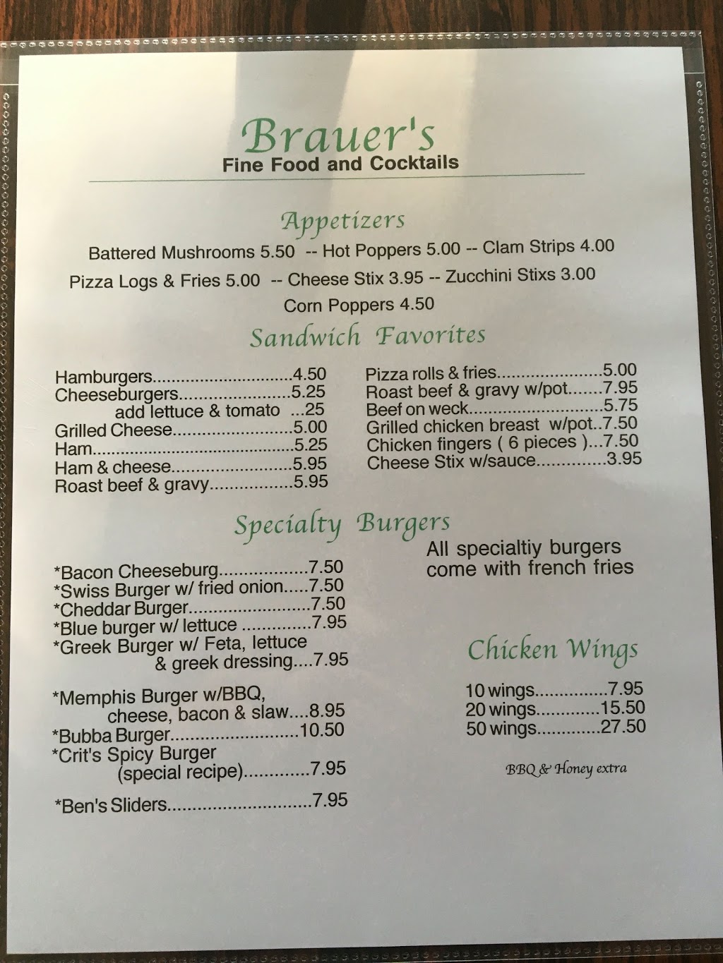 Brauers | 6612 Campbell Blvd, Lockport, NY 14094, USA | Phone: (716) 625-8122