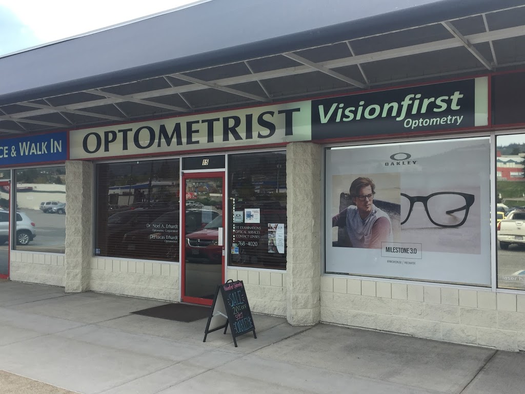 Visionfirst Optometry | 15-2475 Dobbin Rd, West Kelowna, BC V4T 2E9, Canada | Phone: (250) 768-4020