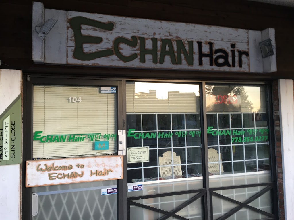 Echan Hair Salon | 435 E Columbia St, New Westminster, BC V3L 3X4, Canada | Phone: (778) 355-0277