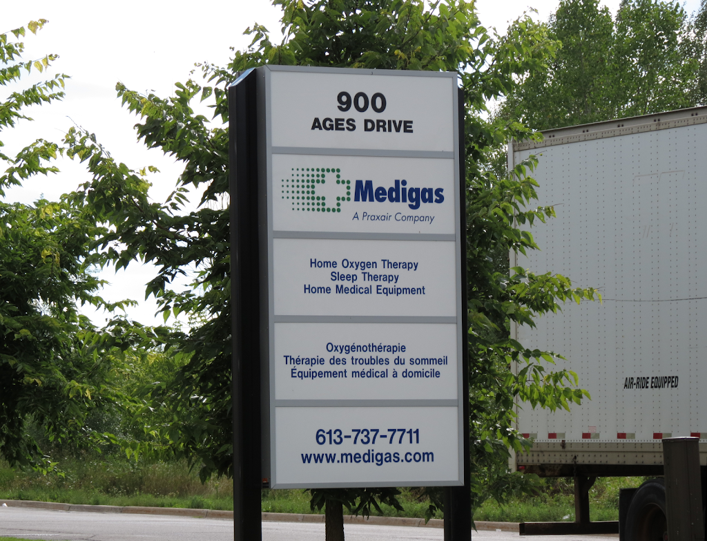 Medigas | 900 Ages Dr, Ottawa, ON K1G 6B3, Canada | Phone: (866) 446-6302