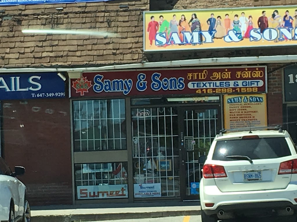 Samy and Sons | 1884 Kennedy Rd, Scarborough, ON M1P 2L8, Canada | Phone: (416) 298-1598