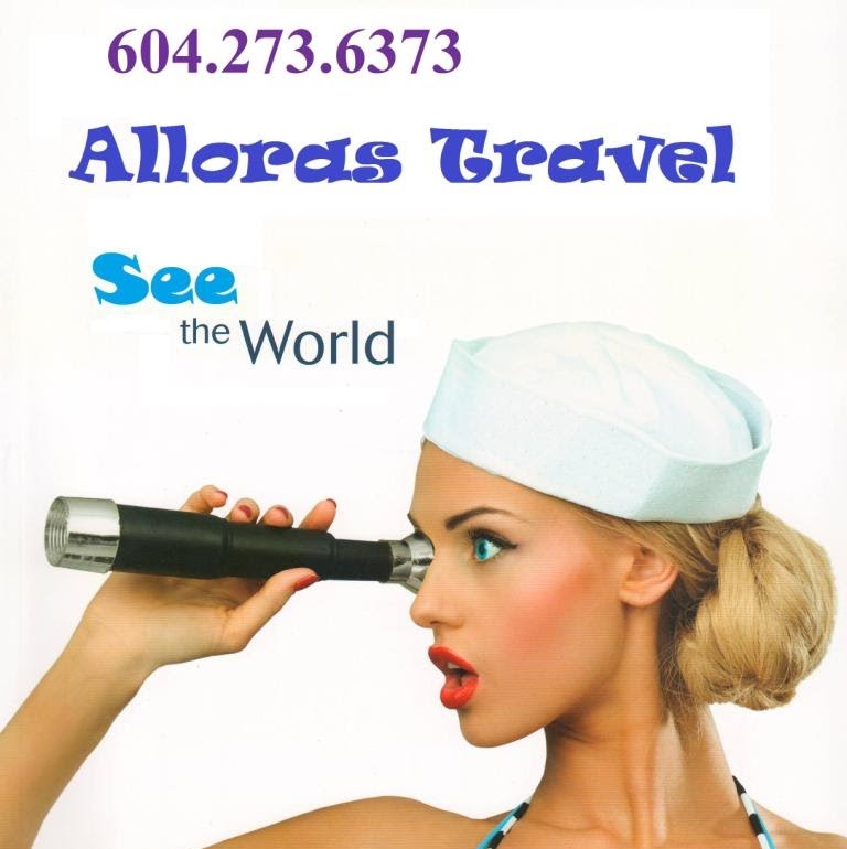 Alloras Travel | 22000 Sharpe Ave, Richmond, BC V6V 2V5, Canada | Phone: (604) 273-6373