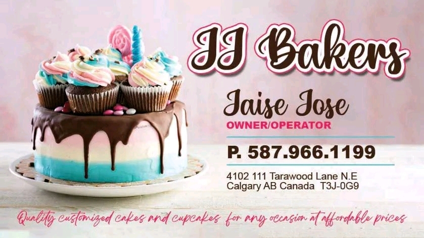 JJ Bakers | 111 Tarawood Ln NE, Calgary, AB T3J 0G9, Canada | Phone: (587) 966-1199