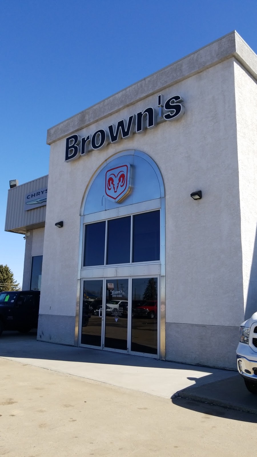 Browns Chrysler Dodge Jeep Ram Ltd. | 10447 104 Ave, Westlock, AB T7P 2E4, Canada | Phone: (780) 349-5566