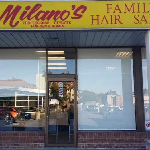 Milanos Family Hair Salon | 6161 Regional Rd 57, Niagara Falls, ON L2J 1A4, Canada | Phone: (905) 356-5972