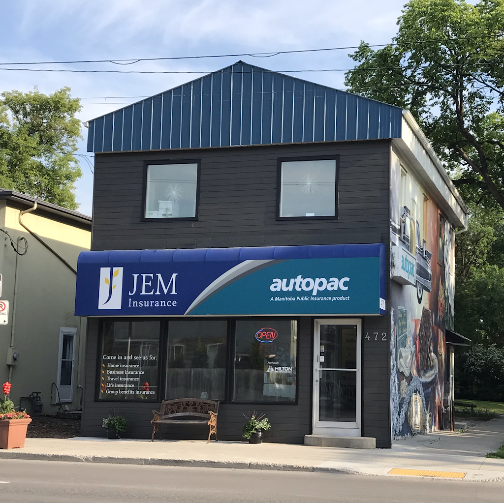 JEM Insurance | 472 Academy Rd, Winnipeg, MB R3N 0C7, Canada | Phone: (204) 488-4484