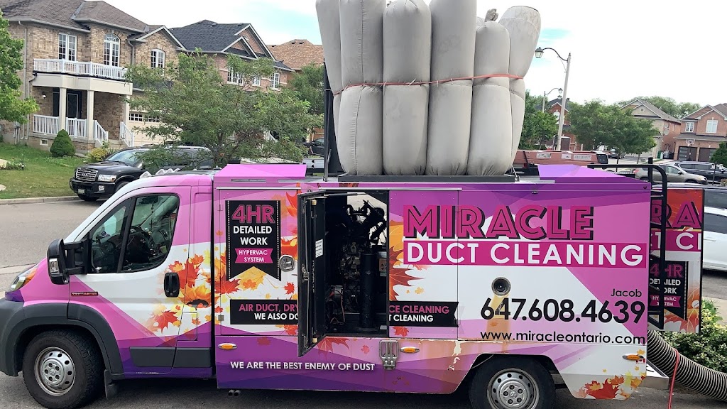 Miracle Duct Cleaning | 85 Major Wm Sharpe Dr, Brampton, ON L6X 3V1, Canada | Phone: (647) 608-4639