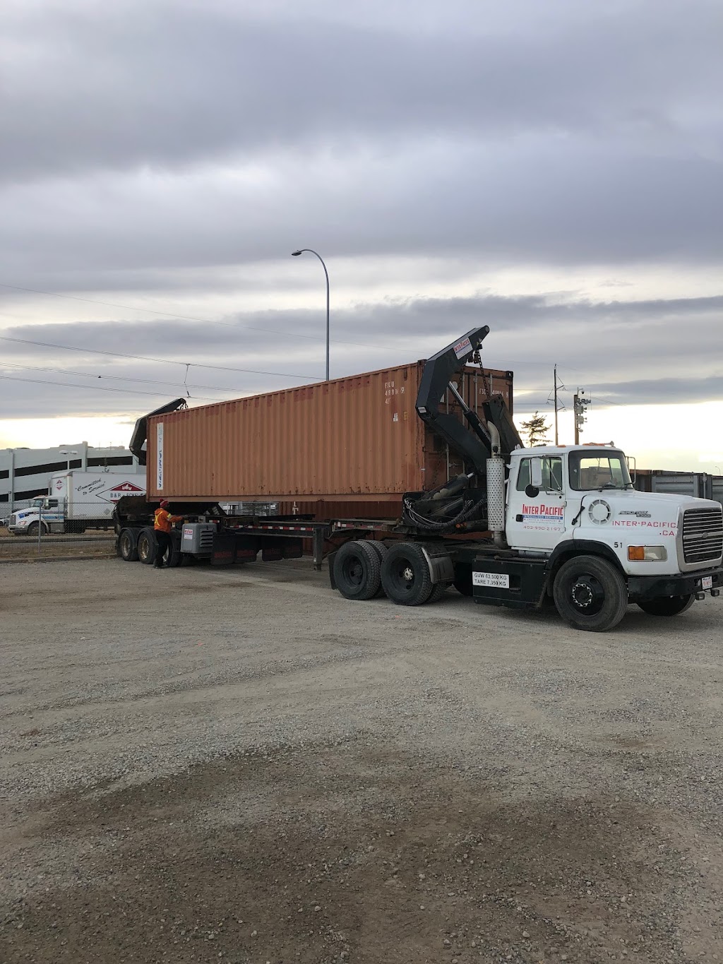 Container Mobility - Inter-Pacific Specialized Transport | Site 1 Box 19 RR6, Calgary, AB T2M 4L5, Canada | Phone: (403) 990-2197