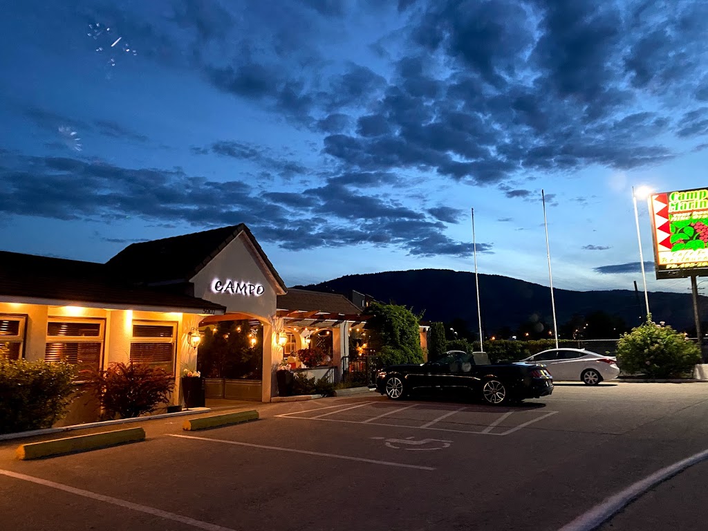 Campo Marina Italian Restaurant | 5907 Main St, Osoyoos, BC V0H 1V6, Canada | Phone: (250) 495-7650