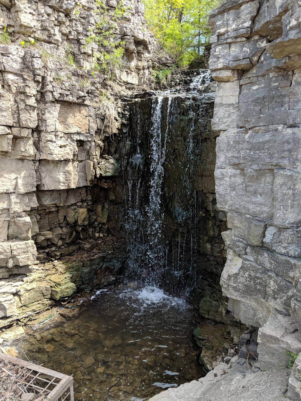 Scenic Waterfall | Ainslie Wood West, Hamilton, ON L9K 1J6, Canada | Phone: (416) 522-0994