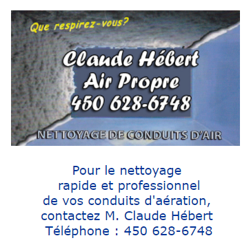 Claude Hébert Air Propre | 52 Rue Dozois, Laval, QC H7L 1A2, Canada | Phone: (450) 628-6748