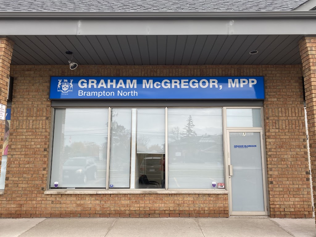 Graham McGregor, MPP Brampton North | 10215 Kennedy Rd N Unit 7, Brampton, ON L6Z 0C5, Canada | Phone: (289) 298-1049