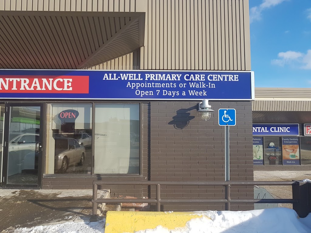 Medi Mall All-Well Primary Care Centre | 2835 Mill Woods Rd NW, Edmonton, AB T6K 4A9, Canada | Phone: (780) 450-4550