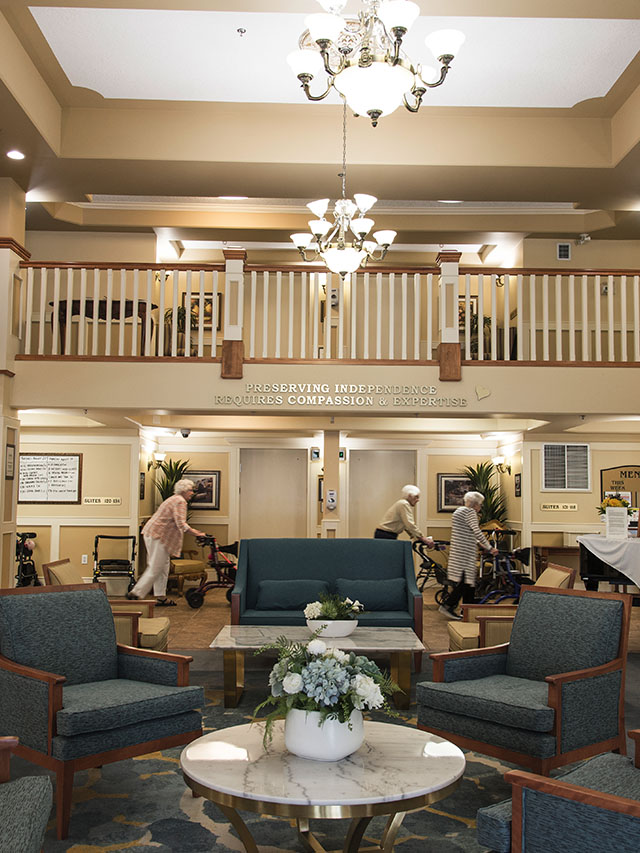 The Manor Village Garrison Woods - Retirement Home | 2400 Sorrel Mews SW, Calgary, AB T2T 6H8, Canada | Phone: (403) 240-3636