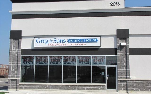 Greg & Sons Moving & Storage | 1602 Tricont Ave unit #2, Whitby, ON L1N 7C3, Canada | Phone: (416) 289-3047