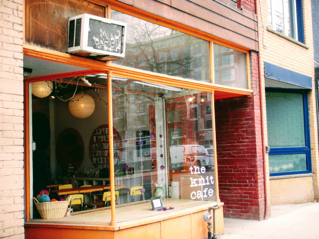 The Knit Cafe | 55 Roncesvalles Ave, Toronto, ON M6R 2K5, Canada | Phone: (416) 533-5648