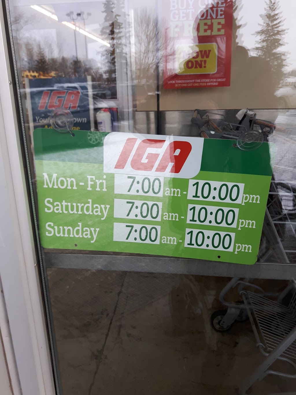 IGA Eastview | 3839 40 Ave, Red Deer, AB T4N 2W4, Canada | Phone: (403) 343-9505