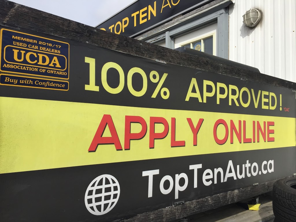 Top Ten Auto | 4362 Sheppard Ave E, Scarborough, ON M1S 1T8, Canada | Phone: (416) 291-5559