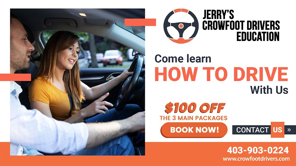 Jerrys Crowfoot Drivers Education | 436 Ranchridge Ct NW, Calgary, AB T3G 1W7, Canada | Phone: (403) 903-0224