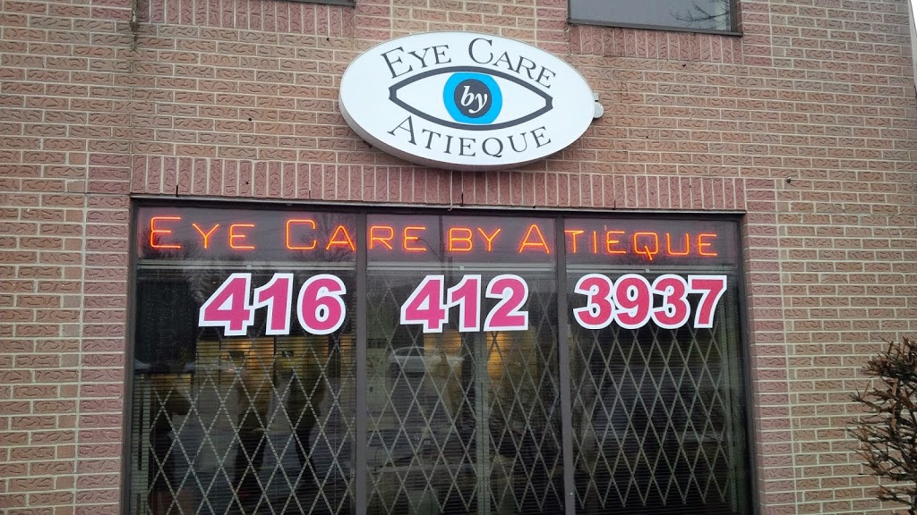 Eye Care By Atieque | Suite 101 1825 Markham Rd, Scarborough, ON M1B 4Z9, Canada | Phone: (416) 412-3937