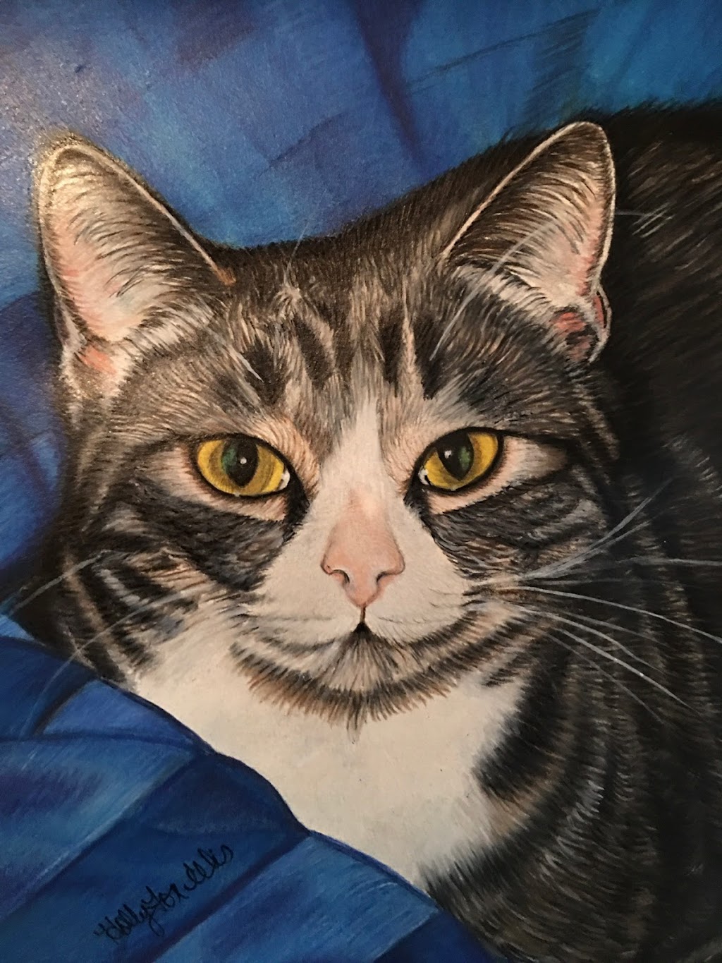 Custom Pet Portraits By : The Artwork of Holly Fox Ellis | 460 Greene Ave, Winnipeg, MB R2K 0M1, Canada | Phone: (204) 990-4329