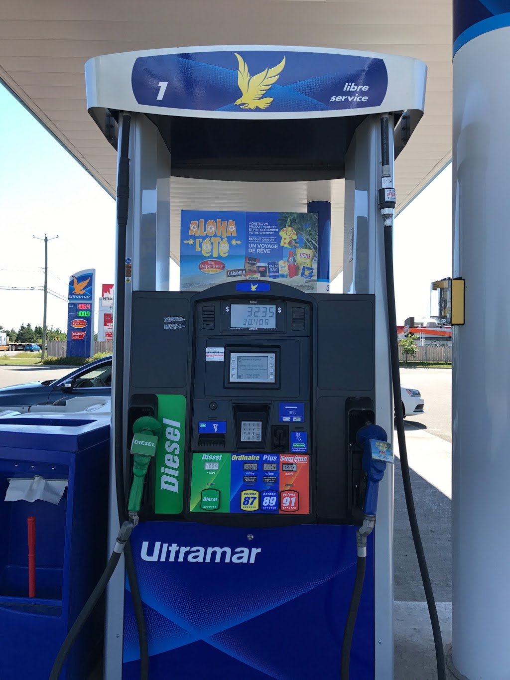 Ultramar | 1220 Chemin Olivier, Saint-Nicolas, QC G7A 2M5, Canada | Phone: (418) 836-7124