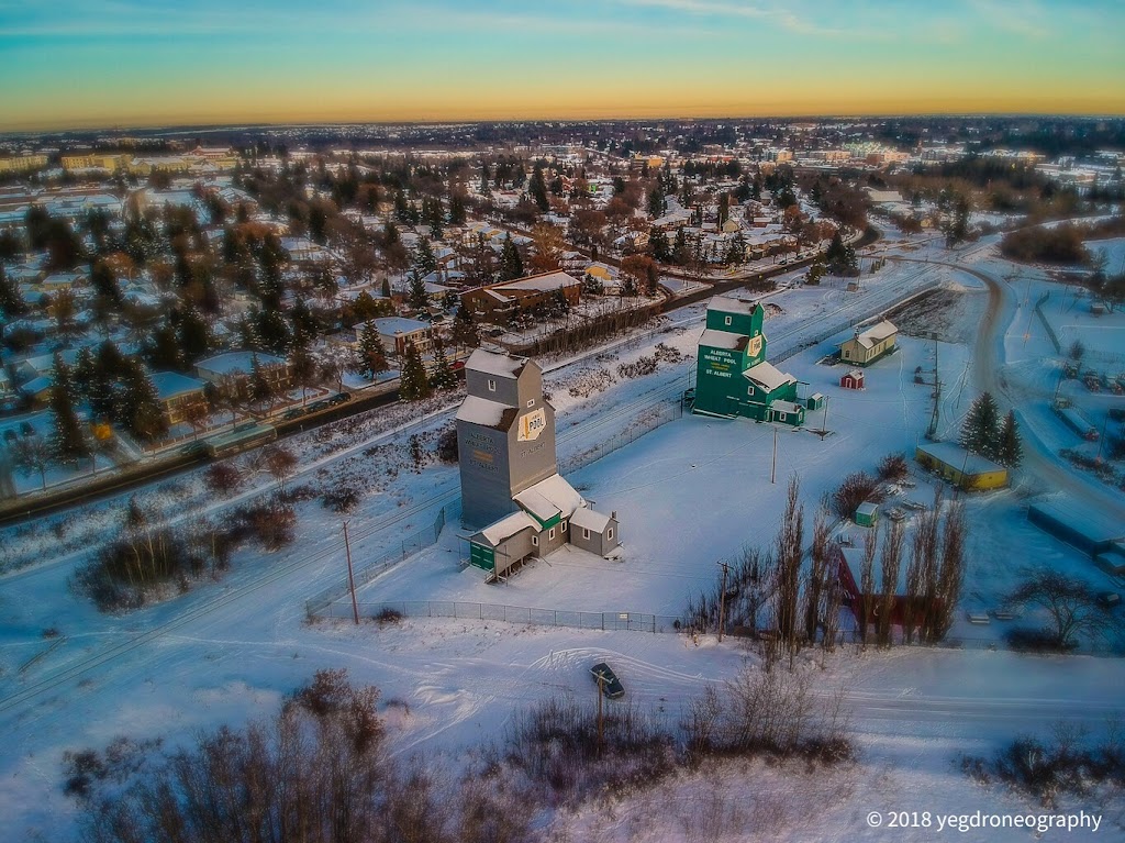 St. Albert Grain Elevator Park & Historic River Lots | 4 Meadowview Dr, St. Albert, AB T8N 2R9, Canada | Phone: (780) 459-1528