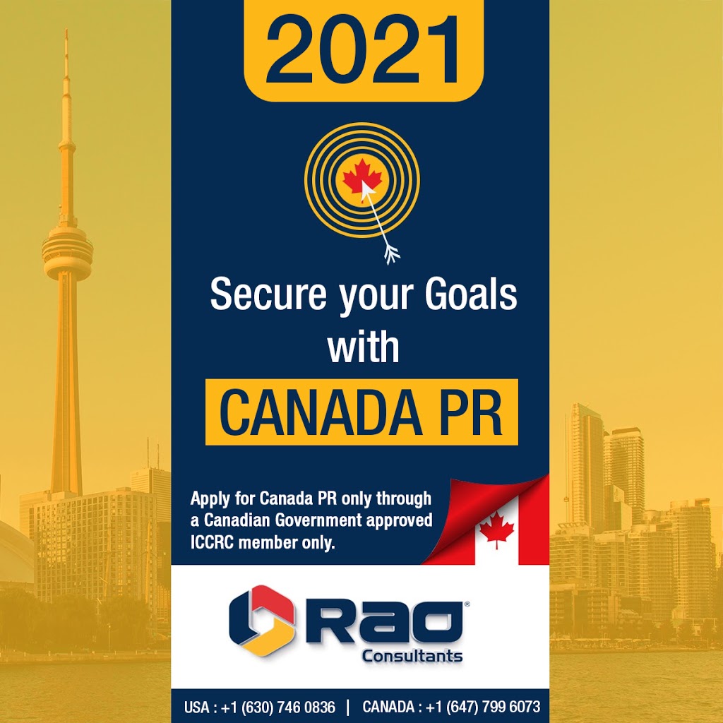 Rao Immigration and Visa Consultants Inc | 121 Vanhorne Cl, Brampton, ON L7A 4E9, Canada | Phone: (647) 799-6073