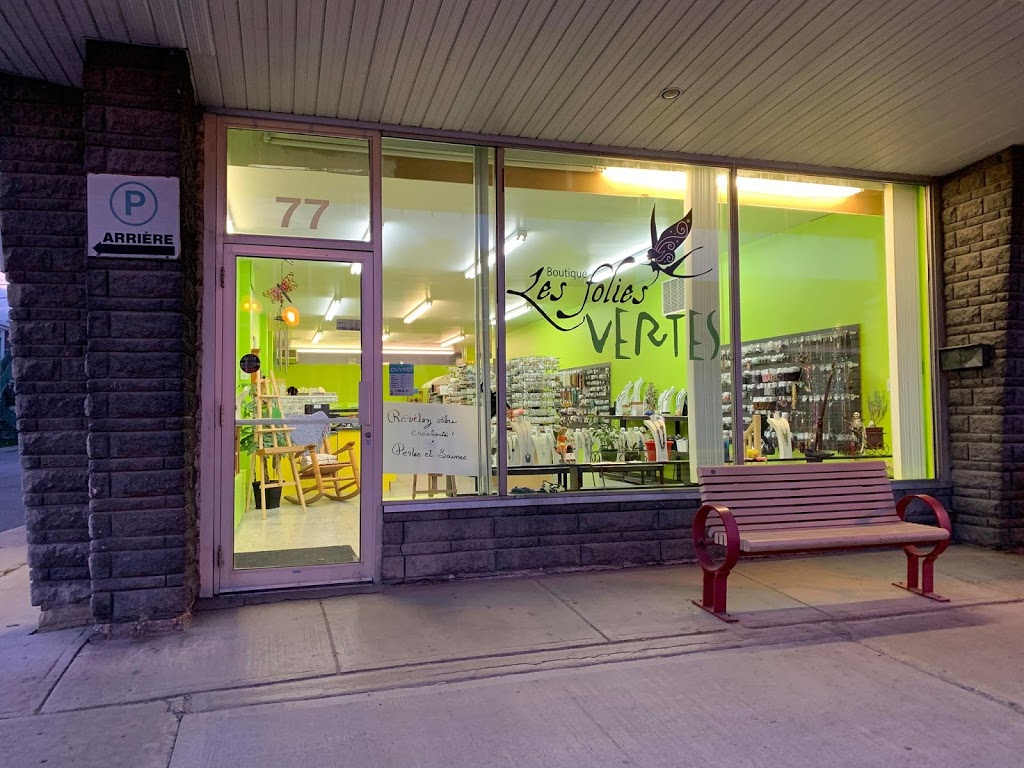 Boutique Les Folies Vertes inc. | 77 Rue Fusey, Trois-Rivières, QC G8T 2V2, Canada | Phone: (819) 909-0532